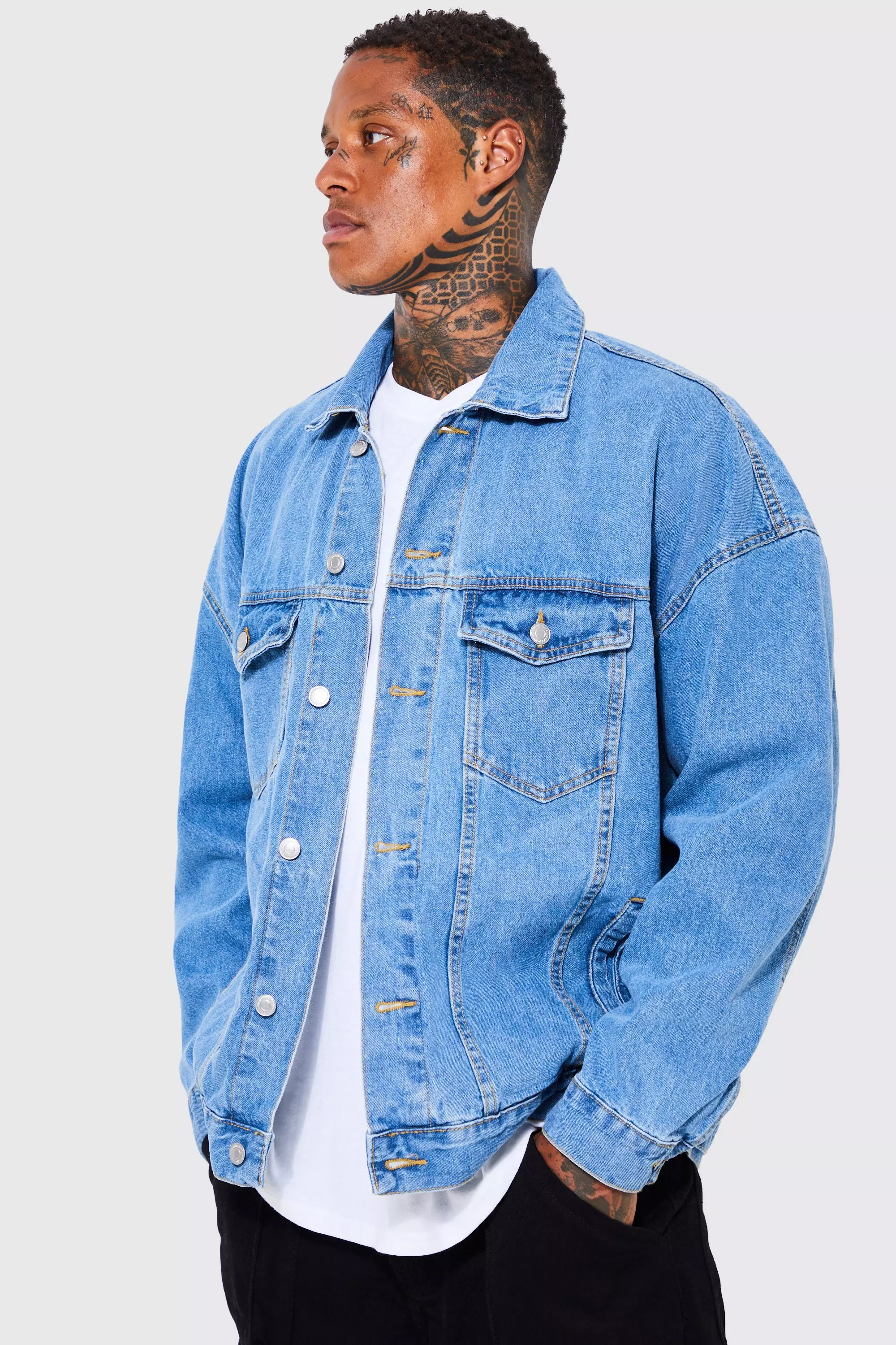 Jean oversized clearance jacket